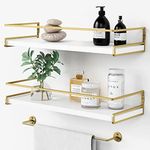 Forbena Floating Bathroom Shelves W