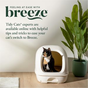 Purina Tidy Cats Breeze Hooded Litter Box System – Odor Control