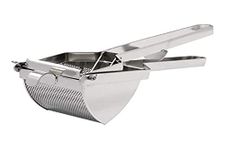 Vogue Heavy Duty Potato Ricer, Stainless Steel, Can Be Used with Raw or Cooked Potatoes or Other Vegetables, Removable Sieve for Easy Cleaning, J487
