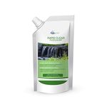 Aquascape 40006 Rapid Clear Flocculent Water Treatment for Pond Water Features, 1-Liter Refill Pouch