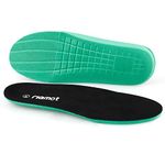 riemot Comfort Insoles,Memory Foam Shoe Insoles,Replacement Insole Men Women for Work Boots Running Shoes,Sneaker,Cushion Shoe,Soles Shock Absorbing for Foot Pain Relief Insoles,Black,UK 13