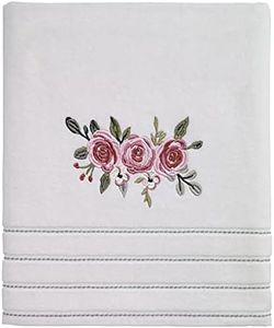 Avanti Linens - Bath Towel, Soft & Absorbent Cotton Towel (Spring Garden Collection) 52.00" x 27.00"