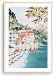 Atrani, Amalfi Coast Art Print, Italy Art Print, Travel Gift, Travel Poster, Europe Print, Italian Coast, Italian Riviera, Housewarming, Wedding Gift (Unframed) (11x14)