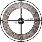 Sorbus Large Wall Clock, 24" Decora