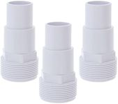 U.S. Pool Supply Replacement Universal Combo Hose Adapter, 1-1/4" or 1-1/2", 3 Pack - Fits Above-Ground Pool Pump, Filter, Skimmer - Compatible with Hayward SPX1091Z7 or SPX1091Z4, Swimming Pool