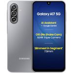 Samsung Galaxy A17 5G (Gray, 8GB RAM, 128GB Storage) | 50 MP No Shake Camera | Gemini Live | Circle to Search | Super AMOLED | Corning Gorilla Glass Victus | 7.5mm Sleek | AI
