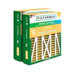 Filterbuy 21x27x5 Air Filter MERV 11 Allergen Defense (2-Pack), Pleated HVAC AC Furnace Air Filters Replacement for Trane Perfect Fit (Actual Size: 20.56 x 26.13 x 4.97 Inches)