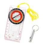 Orienteering Compass Navigation, Hiking Compass for Expedition Map Reading, Multifunctional Waterproof Compasses, Pocket Compasses