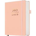 Planner, Undated Daily Planner with To Do List, 365 Days Planner for ADHD, Agenda for Women Men, Hourly Planner Notebook for Goal Setting, Productivity Organizer with Calendar, 8.3" x 5.8" (Pink)