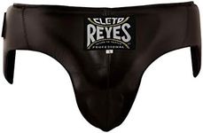 Cleto Reyes Traditional No Foul Groin Protector, Boxing Training Equipment, Protective Gear for Men, Small, Black