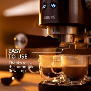 Krups Virtuoso+ Espresso Machine – Black