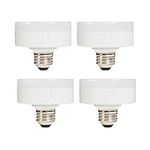SLEEKLIGHTING E26 11W LED Puck Light Bulb Dimmable 2700K Warm White, 800lm, UL Listed - (4 Pack)