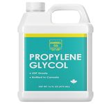 Propylene Glycol (16 FL OZ) | USP Food Grade| Non-Toxic and Pure| Colorless and Ordorless| Bottled in Canada| Wide Usage for Cosmetic, Food Industries and More| Amriel Co.