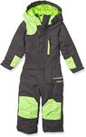 Arctix Unisex-Child Dancing Bear Insulated Snow Suit, Charcoal, Large