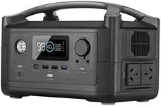 EF ECOFLOW RIVER POWERSTATION 288Wh (Peak 1200W) AC Outlets & LED Flashlight, Fast Charging Silent Solar Generator (Solar Panel Optional) for Emergencies Home Outdoor Camping RV