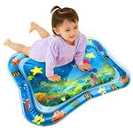 MEENAMART.COM Baby Kids Water Play Mat Toys Inflatable Leakproof Water Play Mat and Toddlers Perfect Fun Activity Inflatable Mat, Activity Play Center Indoor and Outdoor Water Play Mat for Baby