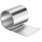 Aluminum Flashing Roll, 4'' x 20' Roof Flashing Strip for Roof and Garden Preventing Roofing Stains Roof Strip for Moss and Mildew Prevention