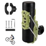 Bike Cup Holder, Motorcycle Water Bottle Holder 360° Rotation Adjust Bicycle Handlebar Water Bottle Cages, Drink Holder for Bicycle, Motorcycle, ATV