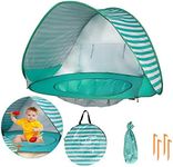 Baby Beach Tent with Pool, UPF 50+ 