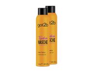 got2b Schwarzkopf Dry Shampoo Dry Wash Extra Texture (2 x 200 ml), Dry Shampoo with Instant Fresh Effect & Extra Texture, Dry Shampoo without Residue, with up to 48 Hours of Fragrance