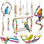 Parakeet Toys,22Pcs Bird Toys for P