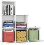 FUNLAX Cube Storage Unit,6 Cube Boo