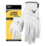 Callaway Golf Dawn Patrol Glove (Worn on Left Hand, White 2024, Medium/Large, Standard)