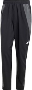 Adidas GZI70 Men's Soccer Long Pants, Tiro 24 Competition Presentation Pants, Black/Team Dark Gray (IP5595), L