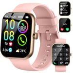 Smart Watch for Women Men, 1.96" HD Smart Watches Answer/Make Calls, Fitness Activity Trackers with Heart Rate Sleep Monitor, 113+Sports, Step Counter Watch, IP68 Waterproof Smartwatch for IOS Android