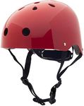 Coconuts Vintage Red Kids Helmet with Magnetic No-Pinch Closure Match to Trybike (Medium)