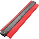 20 Inch Contour Gauge Irregular Profile Gauge Contour Gauge Duplicator Tiling Laminate Tiles Edge Shaping Wood Measure Ruler Plastic Woodworking Tools Profile Jig Guide