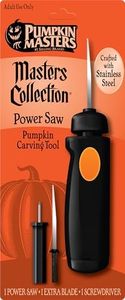 Pumpkin Masters - Masters Collection Power Saw, Easy-Grip Design and Interchangeable Blads for Maximum Control and Comfort