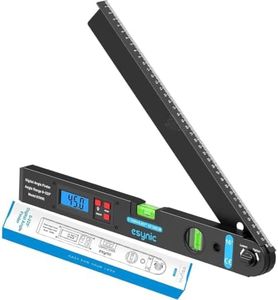 eSynic 16 Inch Waterproof Aluminum Digital Angle Finder with 400mm Scale