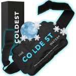 Coldest Gel Ice Pack Flexible Compress with Straps Provides Alleviate Joint and Muscle Pain Flexible Therapy Injuries - Shoulder, Back, Knee, Neck, Ankle Hip Elbow Foot & More (Large)