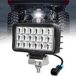 ULROLIT Ranger Backup Light 36W Reverse Light Compatible with 2018-2024 Polaris Ranger Crew 1000 XP Rear Below Cargo Flood Light