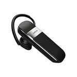 Jabra Talk 15 SE Mono Bluetooth Headset - Wireless Single Ear Headset with Built-In Microphone, Media Streaming and up to 7 hours Talk Time - Black