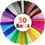 30 Colors 3D Pen PLA Filament Refil