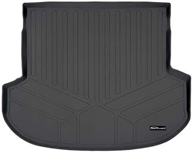 MAXLINER All Weather Cargo Liner Trunk Floor Mat Black for 2019 Hyundai Santa Fe 5 Passenger Models
