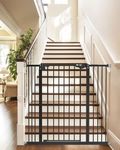InnoTruth Extra Tall Baby Gate for for Stairs and Doorways, 29” to 39.6” Adjustable Width with 36” Height,Dog Gate with Wall Pressure Mounted Frame, Auto Close Baby Gates for Toddler and Pet