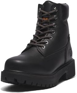 Timberland PRO Men's Direct Attach 6 Inch Soft Toe Insulated Waterproof Industrial Work Boot, Black-2024 New, 9