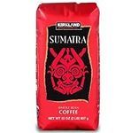 Kirkland Signature Sumatran Whole Bean Coffee- Whole Bean - 100% Arabica Coffee - Dark Roast - 907g