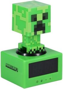 Paladone Minecraft Creeper Digital Alarm Clock
