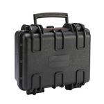 Amazon Basics Small Hard Camera Carrying Case - 12 x 11 x 6 Inches, Black