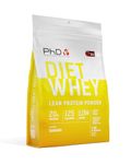 PhD Nutrition Diet Whey Lean Protein | Whey Protein Powder Banana Flavour 1 kg [ Packaging May Vary ]