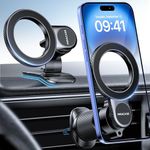 Miracase for MagSafe Car Mount【Won’t Block Vent &20 Strongest Magnets】 Magnetic Phone Holder for Car Phone Holder Mount Dash for Car Accessories for Women Men for iPhone 17 Pro Max Air 16 15 14 13 12