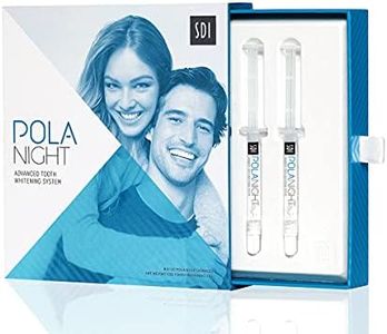 Polanight 10% Carbamide Peroxide 4 x 1.3gram Whitening Gel Syringe Kit | Shade Guide and Instructions