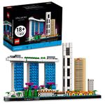 LEGO Architecture Skyline Collection: Singapore 21057 Building Kit (827 Pieces)