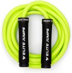 Muay Thai 3.0 Weighted Jump Rope for Men & Women - Professionally Designed for High-Intensity Training | Muay Thai Jump Rope, MMA & Fitness Jump Rope - Full Body Workout Weighted Rope