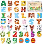 JoyCat Wooden Thick Alphabet Magnet