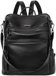 CLUCI Leather Backpack Purse for Wo